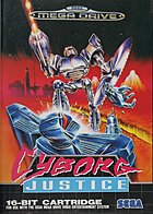 Cyborg Justice - Sega Megadrive Cover & Box Art