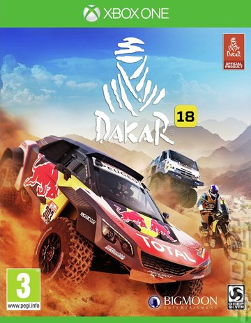 DAKAR 18 - Xbox One Cover & Box Art