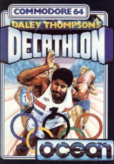 Daley Thompson's Decathlon - C64 Cover & Box Art