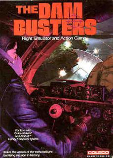 Dam Busters, The - Colecovision Cover & Box Art