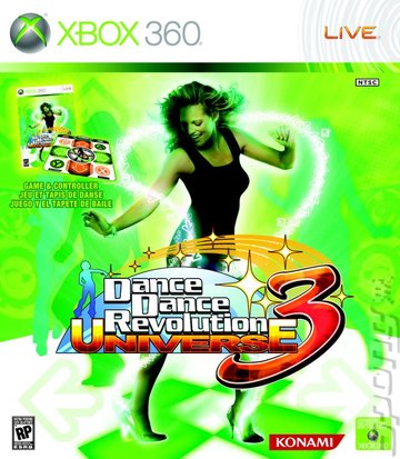 Dance Dance Revolution Universe 3 - Xbox 360 Cover & Box Art