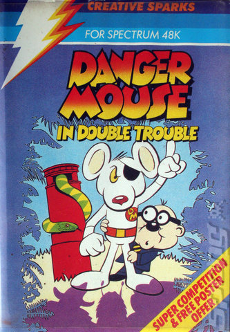 Danger Mouse in Double Trouble - Spectrum 48K Cover & Box Art