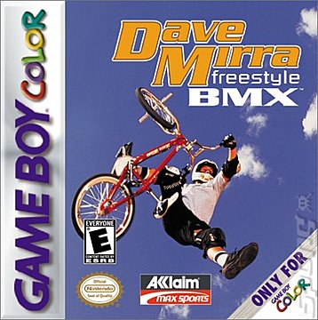 Dave Mirra Freestyle BMX - Game Boy Color Cover & Box Art