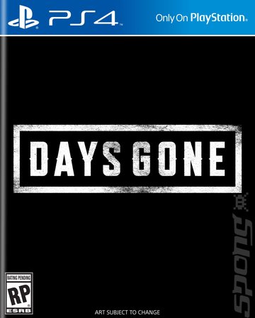 Days Gone - PS4 Cover & Box Art