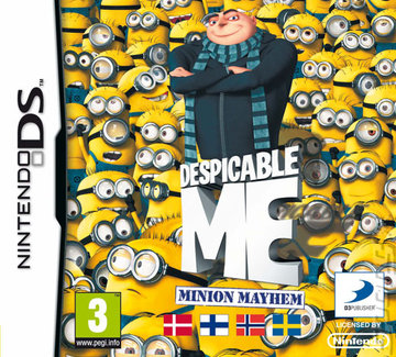 Despicable Me: The Game: Minion Mayhem - DS/DSi Cover & Box Art