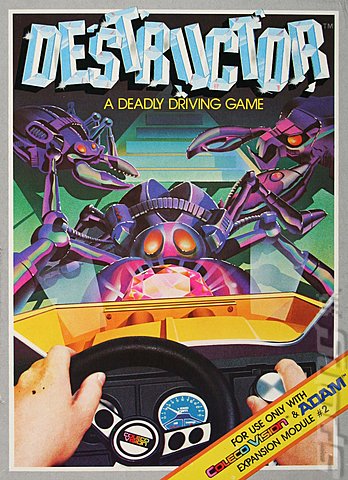 Destructor - Colecovision Cover & Box Art