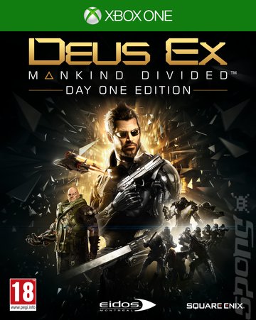 Deus Ex: Mankind Divided - Xbox One Cover & Box Art