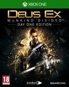 Deus Ex: Mankind Divided: Day One Edition - Xbox One Cover & Box Art