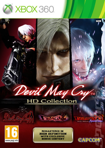 Devil May Cry: HD Collection - Xbox 360 Cover & Box Art