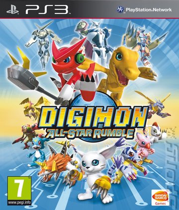 Digimon All-Star Rumble - PS3 Cover & Box Art