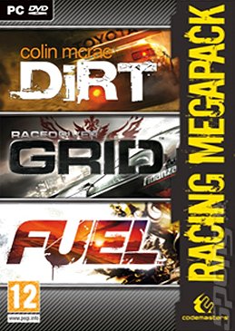 DiRT/GRID/Fuel Racing Megapack - PC Cover & Box Art