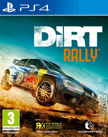 DiRT Rally - PS4 Cover & Box Art