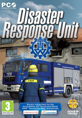 Disaster Response Unit: THW Simulator - PC Cover & Box Art