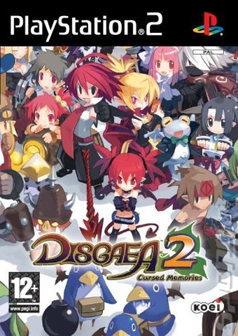 Disgaea 2 - PS2 Cover & Box Art