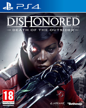 Dishonored: Death of the Outsider - PS4 Cover & Box Art