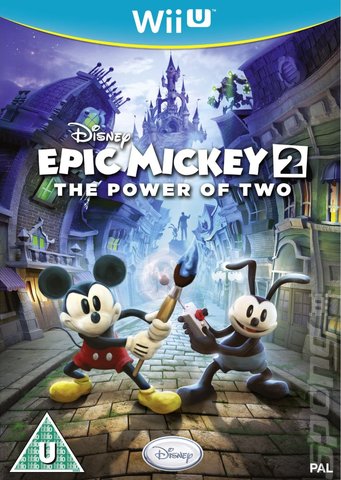 Disney: Epic Mickey 2: The Power of Two - Wii U Cover & Box Art