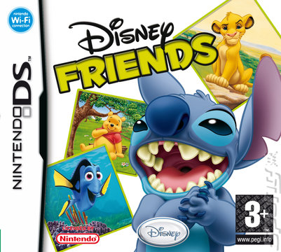 Disney Friends - DS/DSi Cover & Box Art