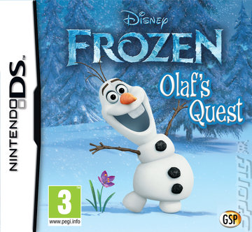 Disney Frozen: Olaf's Quest - DS/DSi Cover & Box Art