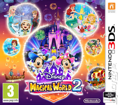Disney Magical World 2 - 3DS/2DS Cover & Box Art