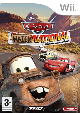 Disney Pixar Cars: Mater-National - Wii Cover & Box Art