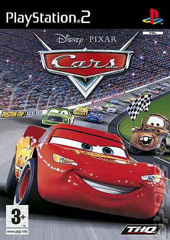 Disney Presents a PIXAR film: Cars - PS2 Cover & Box Art