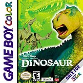Disney's Dinosaur - Game Boy Color Cover & Box Art
