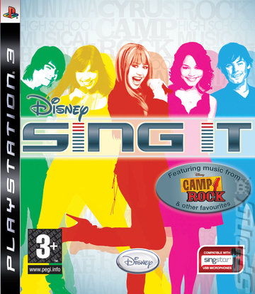 Disney Sing It - PS3 Cover & Box Art