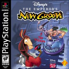 Disney's The Emperor's New Groove - PlayStation Cover & Box Art