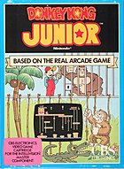 Donkey Kong Junior - Intellivision Cover & Box Art