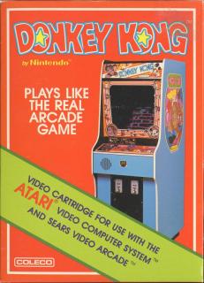 Donkey Kong - Atari 2600/VCS Cover & Box Art