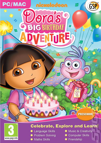 Covers & Box Art: Dora's Big Birthday Adventure - PC (1 of 1)