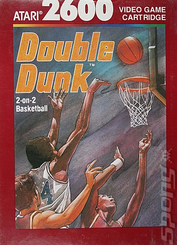 Double Dunk - Atari 2600/VCS Cover & Box Art