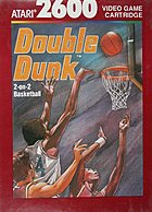 Double Dunk - Atari 2600/VCS Cover & Box Art
