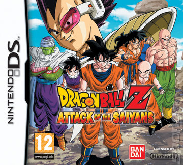 Dragon Ball Z: Attack of the Saiyans - DS/DSi Cover & Box Art