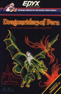 Dragonriders of Pern - C64 Cover & Box Art