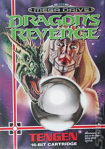 Dragon's Revenge - Sega Megadrive Cover & Box Art