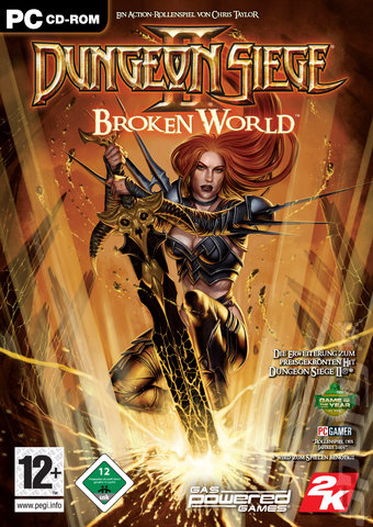 Dungeon Siege II: Broken World - PC Cover & Box Art