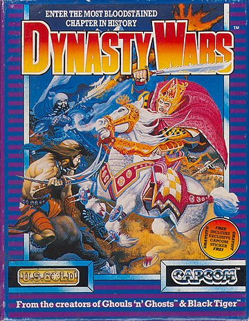 Dynasty Wars - Spectrum 48K Cover & Box Art