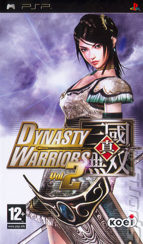Dynasty Warriors Vol. 2 - PSP Cover & Box Art