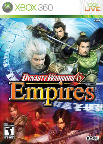 Dynasty Warriors 6: Empires - Xbox 360 Cover & Box Art