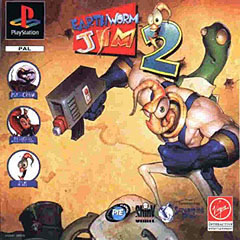 Earthworm Jim 2 - PlayStation Cover & Box Art