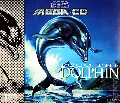 Ecco The Dolphin  - Sega MegaCD Cover & Box Art