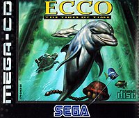 Ecco: Tides of Time - Sega MegaCD Cover & Box Art