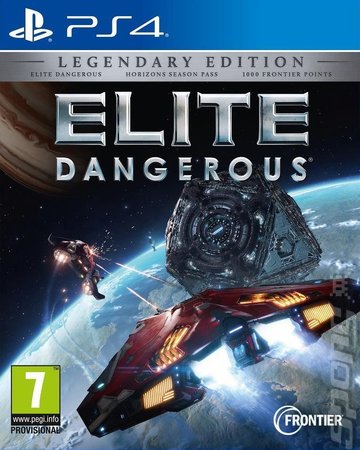 Elite: Dangerous - PS4 Cover & Box Art