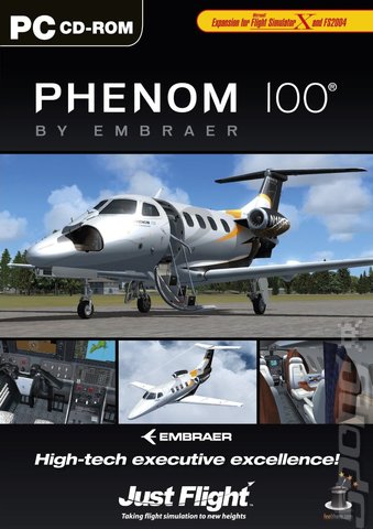 Phenom 100 by Embraer - PC Cover & Box Art