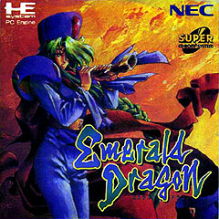 Emerald Dragon - NEC PC Engine Cover & Box Art