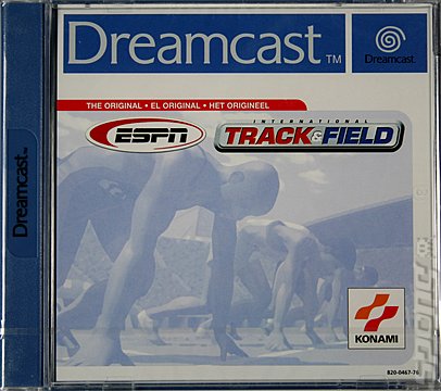 ESPN Track And Field - Dreamcast Cover & Box Art