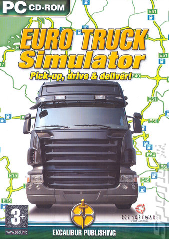 Euro Truck Simulator - PC Cover & Box Art