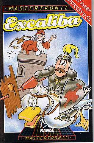Excaliba - C64 Cover & Box Art