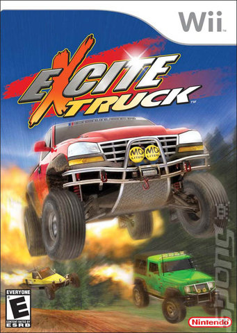 Excite Truck - Wii Cover & Box Art